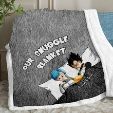 Load image into Gallery viewer, Personalized Couple Snuggle Blanket with Custom Names Gift