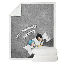 Load image into Gallery viewer, Personalized Couple Snuggle Blanket with Custom Names Gift