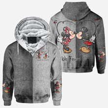 Load image into Gallery viewer, Personalized Mickey & Minnie Theme All-Over Shirts for Couples