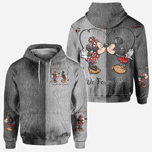 Load image into Gallery viewer, Personalized Mickey & Minnie Theme All-Over Shirts for Couples