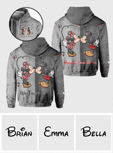 Load image into Gallery viewer, Personalized Mickey & Minnie Theme All-Over Shirts for Couples
