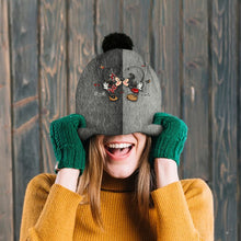 Load image into Gallery viewer, Personalized Mickey & Minnie Mouse Beanie Hat for Couples
