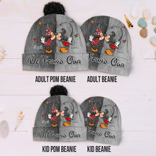Load image into Gallery viewer, Personalized Mickey & Minnie Mouse Beanie Hat for Couples