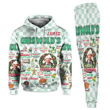 Load image into Gallery viewer, Personalized Christmas Movie Hoodie and Sweatpants Set for Family | Custom Gift