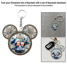 Load image into Gallery viewer, Personalized Mouse Ornament Custom Name Gift for Couples