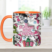 Load image into Gallery viewer, Personalized Nightmare Before Christmas Accent Mug Gift