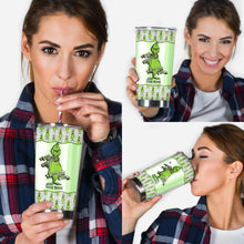 Load image into Gallery viewer, Personalized Grinch Tumbler Custom Name Gift for Christmas