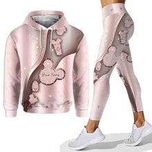 Load image into Gallery viewer, Personalized Mouse Hoodie and Leggings Custom Name Gift for Her
