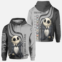 Load image into Gallery viewer, Personalized Father of Nightmares Hoodie Custom Name Gift for Dad
