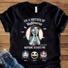Load image into Gallery viewer, Personalized Nightmare T-shirt Hoodie for Mom Custom Name Gift