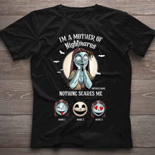 Load image into Gallery viewer, Personalized Nightmare T-shirt Hoodie for Mom Custom Name Gift