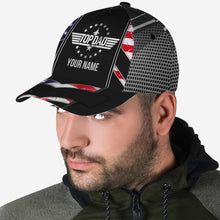 Load image into Gallery viewer, Personalized Independence Day Classic Cap Custom Name Gift for Dad