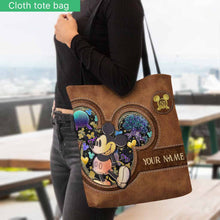 Load image into Gallery viewer, Personalized Mickey Mouse Tote Bag Custom Name Gift for Kids