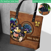 Load image into Gallery viewer, Personalized Mickey Mouse Tote Bag Custom Name Gift for Kids