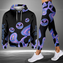 Load image into Gallery viewer, Personalized Nightmare King Hoodie and Leggings Set for Halloween