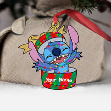 Load image into Gallery viewer, Personalized Christmas Ohana Ornament Custom Gift for Family