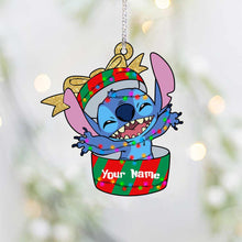 Load image into Gallery viewer, Personalized Christmas Ohana Ornament Custom Gift for Family