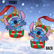 Load image into Gallery viewer, Personalized Christmas Ohana Ornament Custom Gift for Family