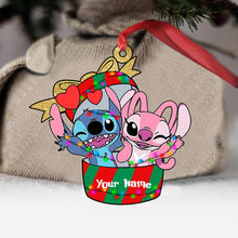 Load image into Gallery viewer, Personalized Christmas Ornament Custom Name Acrylic Gift