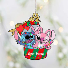 Load image into Gallery viewer, Personalized Christmas Ornament Custom Name Acrylic Gift