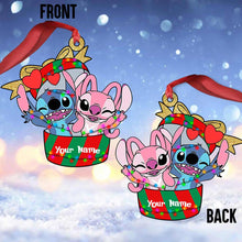 Load image into Gallery viewer, Personalized Christmas Ornament Custom Name Acrylic Gift