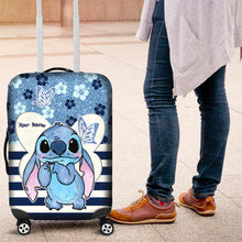 Load image into Gallery viewer, Personalized Ohana Luggage Cover Custom Name Travel Gift