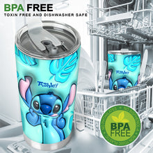 Load image into Gallery viewer, Personalized Ohana Tumbler Custom Name Gift for Birthday