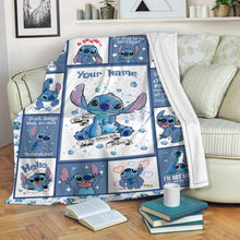 Load image into Gallery viewer, Personalized Autism Awareness Blanket Custom Name Gift Idea