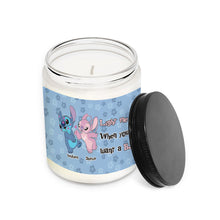 Load image into Gallery viewer, Personalized Ohana Candle Custom Name Couples Gift