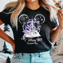 Load image into Gallery viewer, Personalized Disney 100 Years of Wonder T-shirt & Hoodie Gift