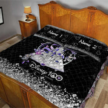 Load image into Gallery viewer, Personalized Disney 100 Years Of Wonder Quilt Set with Pillow Covers