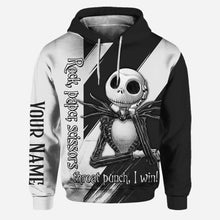 Load image into Gallery viewer, Personalized Rock Paper Scissors Hoodie & Leggings Gift for Halloween