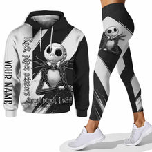Load image into Gallery viewer, Personalized Rock Paper Scissors Hoodie & Leggings Gift for Halloween