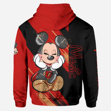 Load image into Gallery viewer, Personalized Magic Mouse Ears Hoodie & Leggings Set for Kids | Custom Name Gift
