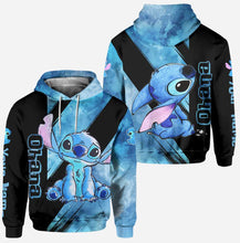 Load image into Gallery viewer, Personalized Hoodie and Leggings Set Ohana Custom Name Gift