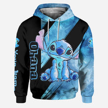 Load image into Gallery viewer, Personalized Hoodie and Leggings Set Ohana Custom Name Gift
