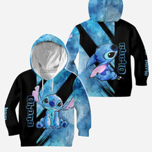 Load image into Gallery viewer, Personalized Hoodie and Leggings Set Ohana Custom Name Gift