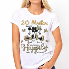 Load image into Gallery viewer, Personalized Couple T-shirt and Hoodie with Custom Names for Anniversary