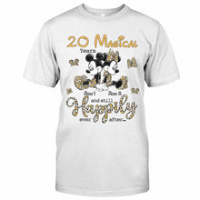 Load image into Gallery viewer, Personalized Couple T-shirt and Hoodie with Custom Names for Anniversary