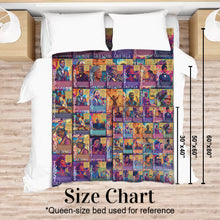 Load image into Gallery viewer, Personalized African American Inspirational Blanket Gift for Mom