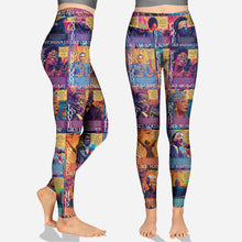 Load image into Gallery viewer, Personalized African American Hoodie and Leggings Set - Customizable Dream Like Martin Rise Like Maya Gift