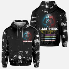 Load image into Gallery viewer, Personalized I Am Their Father Hoodie Custom Name Gift for Dad