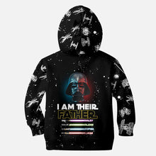 Load image into Gallery viewer, Personalized I Am Their Father Hoodie Custom Name Gift for Dad