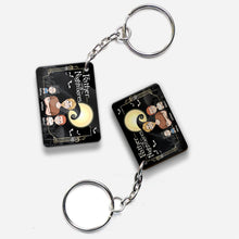Load image into Gallery viewer, Personalized Father of Nightmares Keychain Custom Name Gift