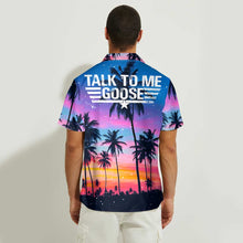 Load image into Gallery viewer, Personalized Top Gun Hawaiian Shirt Custom Name Gift
