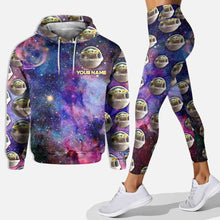 Load image into Gallery viewer, Personalized Galaxy Hoodie & Leggings Set Custom Name Gift