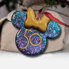 Load image into Gallery viewer, Personalized 50th Anniversary Mickey Mouse Ornament Custom Gift