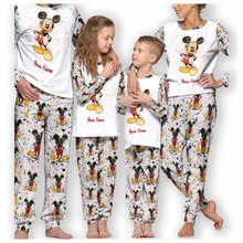 Load image into Gallery viewer, Personalized Mouse Pajamas Set Custom Name Gift for Kids