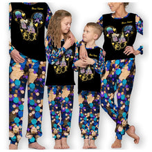 Load image into Gallery viewer, Personalized Mouse Pajamas Set with Custom Name for Kids