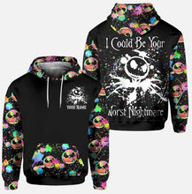 Load image into Gallery viewer, Personalized Nightmare Hoodie and Leggings Custom Name Gift